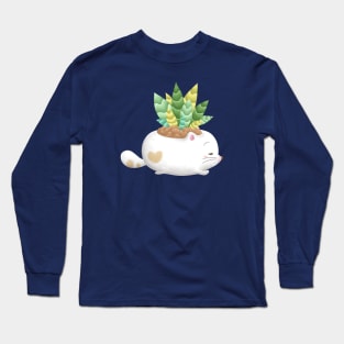 Kitty Cat Pot on The Move Long Sleeve T-Shirt